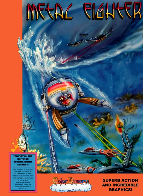 Metal Fighter (Asia) (En) (Sachen) (72 pin cart) (Unl)